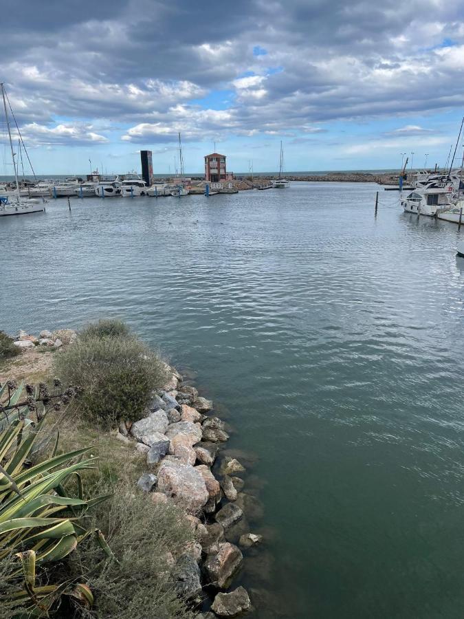 Port Barcares Vue Port Et Mer Le Barcarès Buitenkant foto
